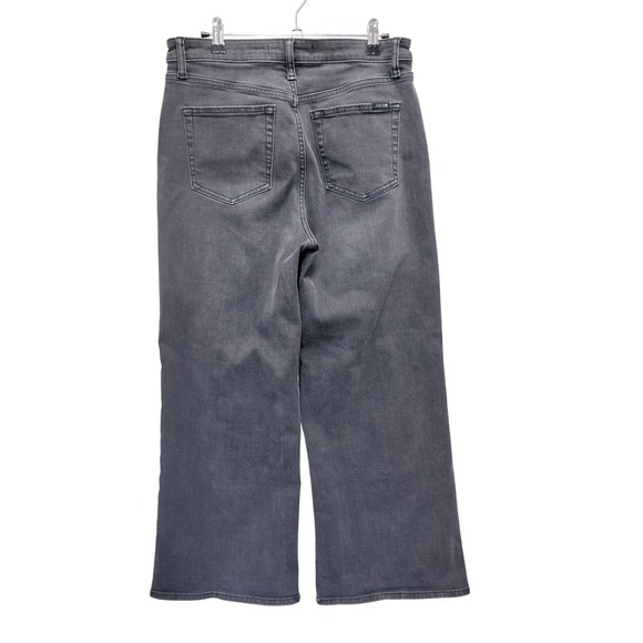 Joe\'s Jeans Kacey Wide Leg Ankle black High Rise Denim Pants 45GXRKAC5093 Sz 29